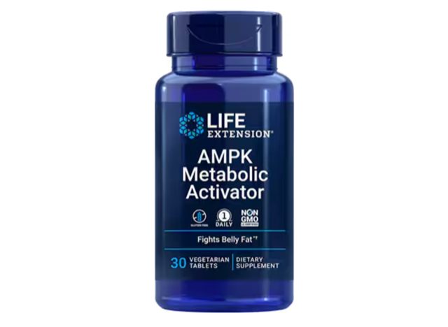 Metabolic activator of life extension AMPK