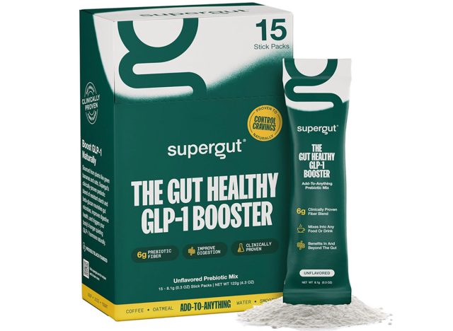 Supergut is a gut-healthy GLP-1 booster