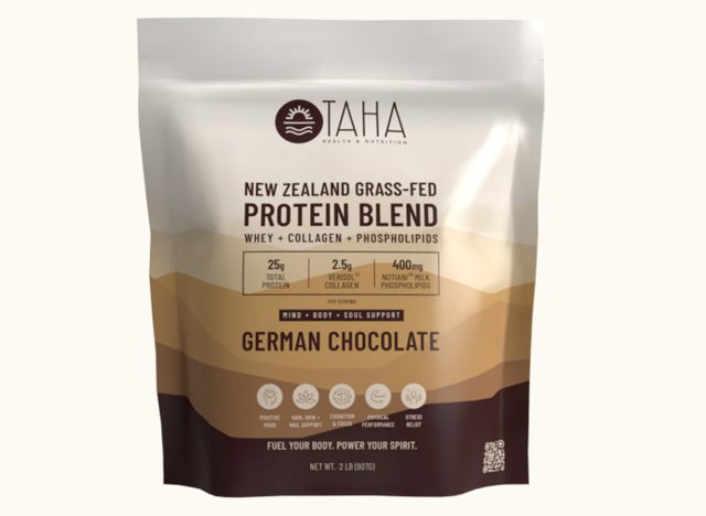 TAHA Health and Nutrition New Zealand Grass-Fed Protein Composition 